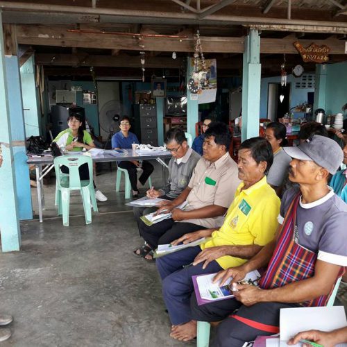 ร่วมเป็นวิทยากรโครงการระบบส่งเสริมเกษตรแบบแปลงใหญ่ร่วมกับสำนักงานเกษตรอำเภอชัยบาดาล