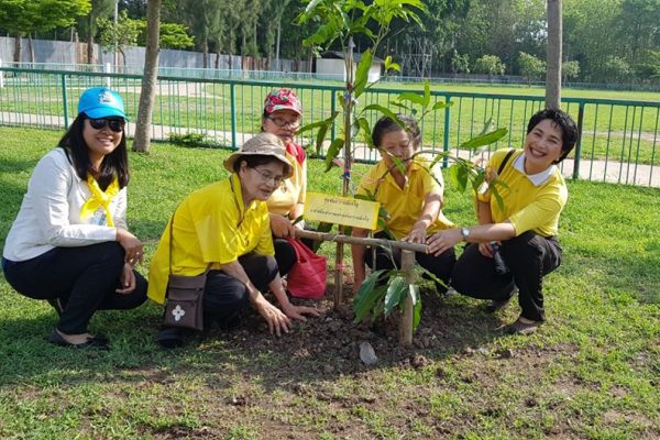 โครงการปลูกต้นไม้วันสิ่งแวดล้อม ถวายเป็นพระราชกุศล